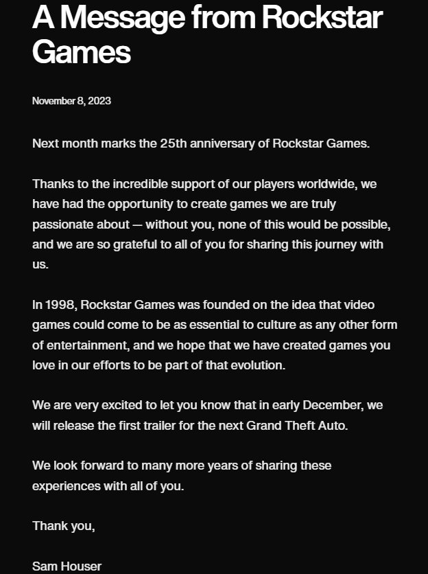 GTA 6 Official Announcement 1735942557 GameOLL