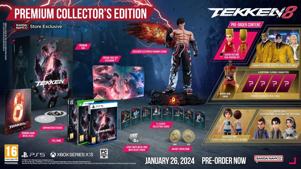 Tekken 8 collectors edition items 1736058781 GameOLL