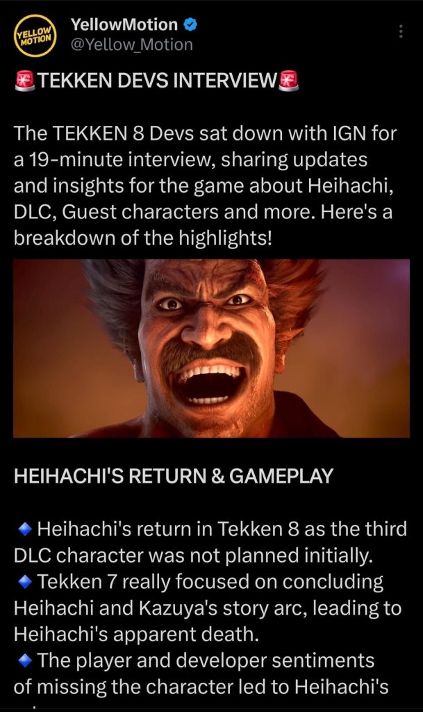 Tekken 8 developer interview insights 1736058098 GameOLL