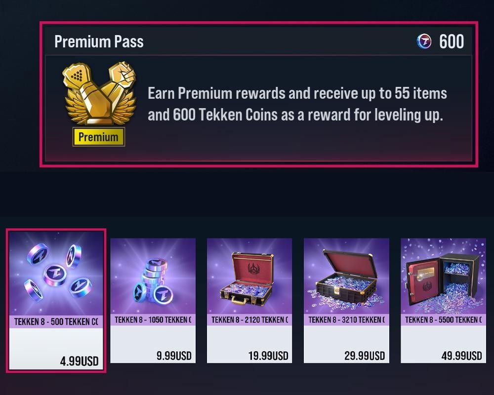 Tekken 8 earning virtual items 1736071062 GameOLL