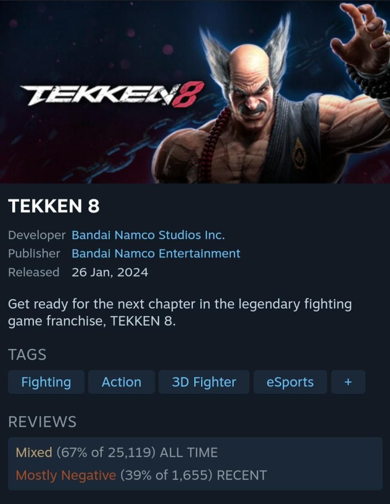 Tekken 8 long term gaming appeal 1736075555 GameOLL