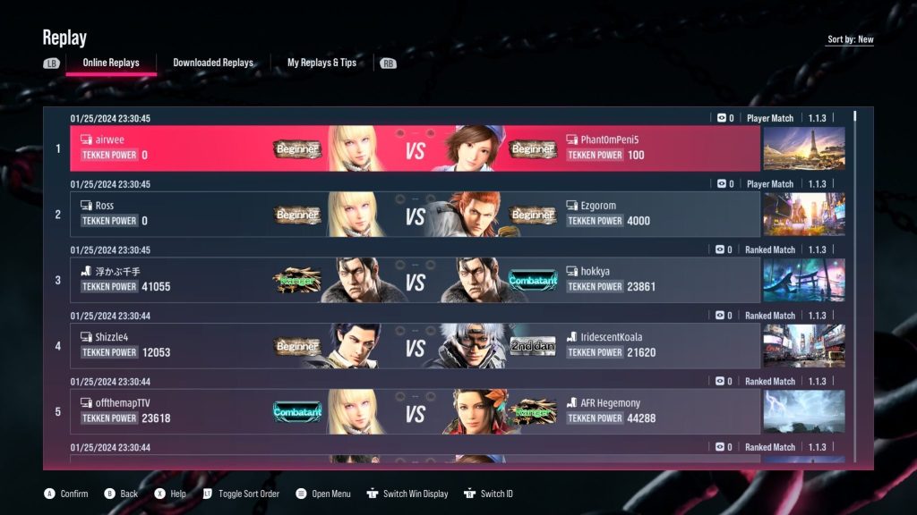 Tekken 8 what is the replay system 1736059139 GameOLL