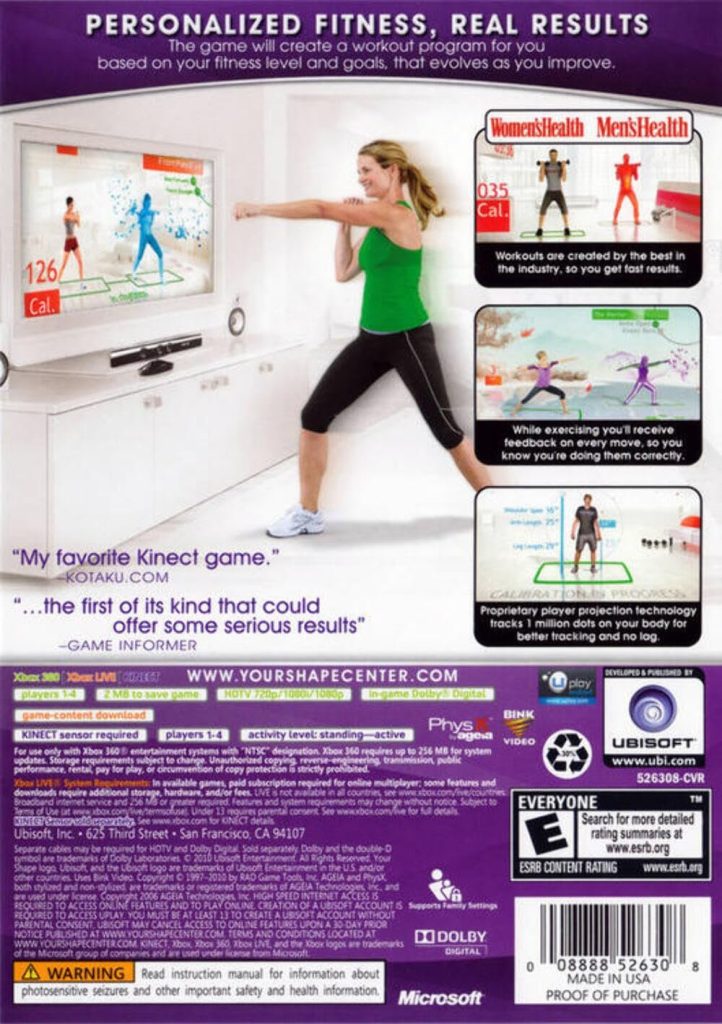 Xbox games for physical fitness 1735966756 GameOLL