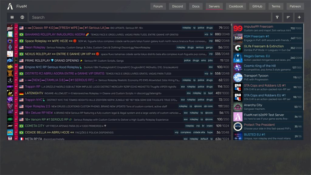 gta 5 online roleplay server list 1735946581 GameOLL