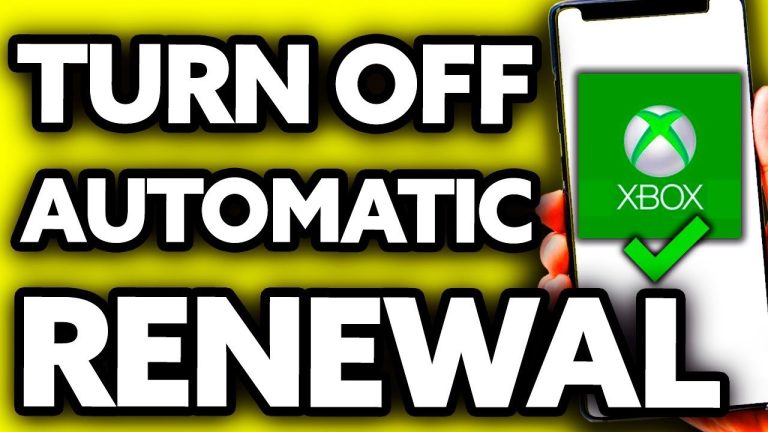 How To Turn Off Auto Renew For Xbox Game Pass | GameOLL