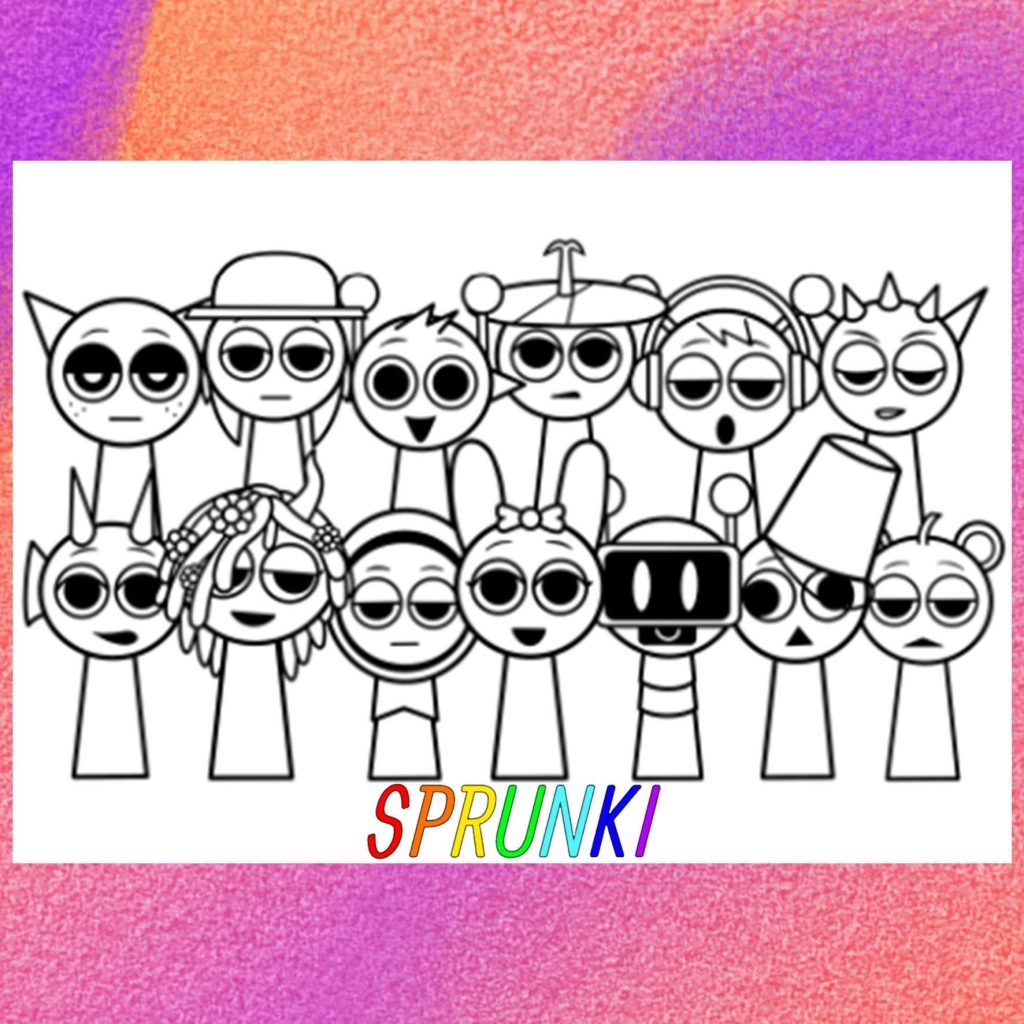 sprunki bilder zum ausmalen 1735972120 GameOLL