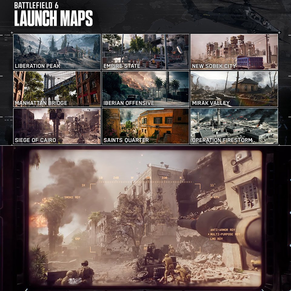 are there any urban city maps in Battlefield 6 multiplayer 1754826112 GameOLL