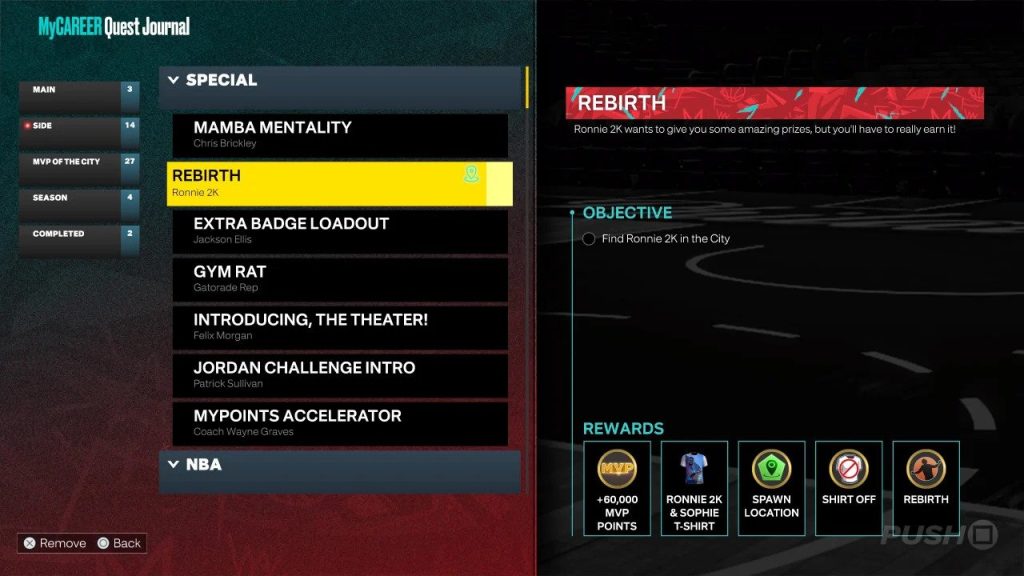 NBA 2K26 MyCAREER how to complete the quests in the city for rep 1757110038 GameOLL