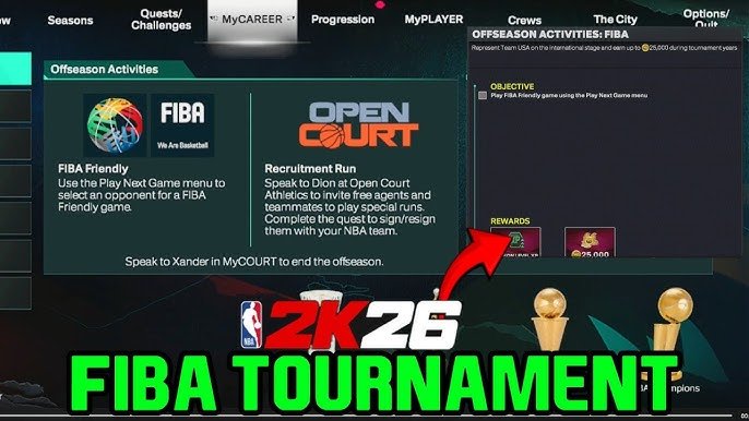 NBA 2K26 MyCAREER how to complete the quests that give you new gear 1757110326 GameOLL